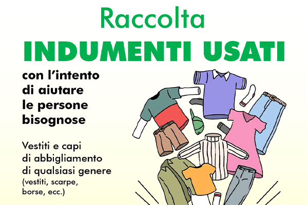 Raccolta indumenti usati